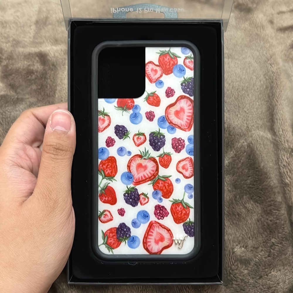 fruit tart wildflower case for iphone 12 pro max